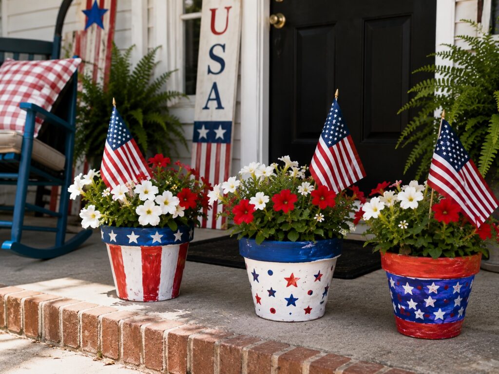 Add Kid-Painted Flower Pots