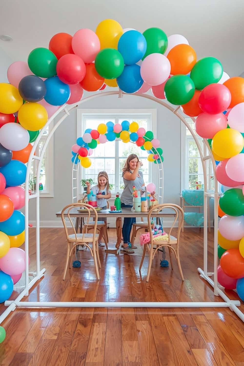 Ballon arch for kids