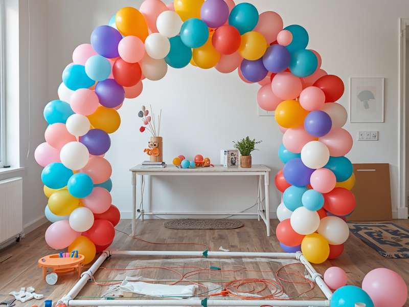 Ballon arch for kids