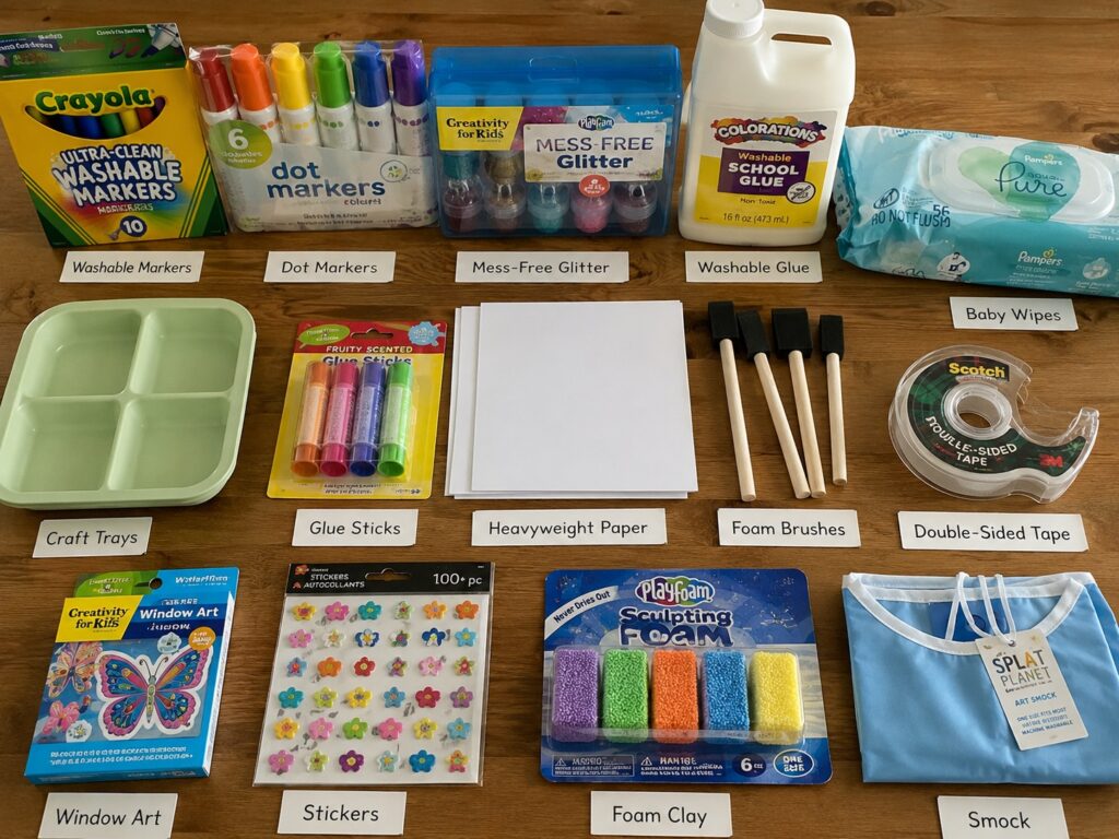 Best Supplies for Mess-Free Father’s Day Crafts