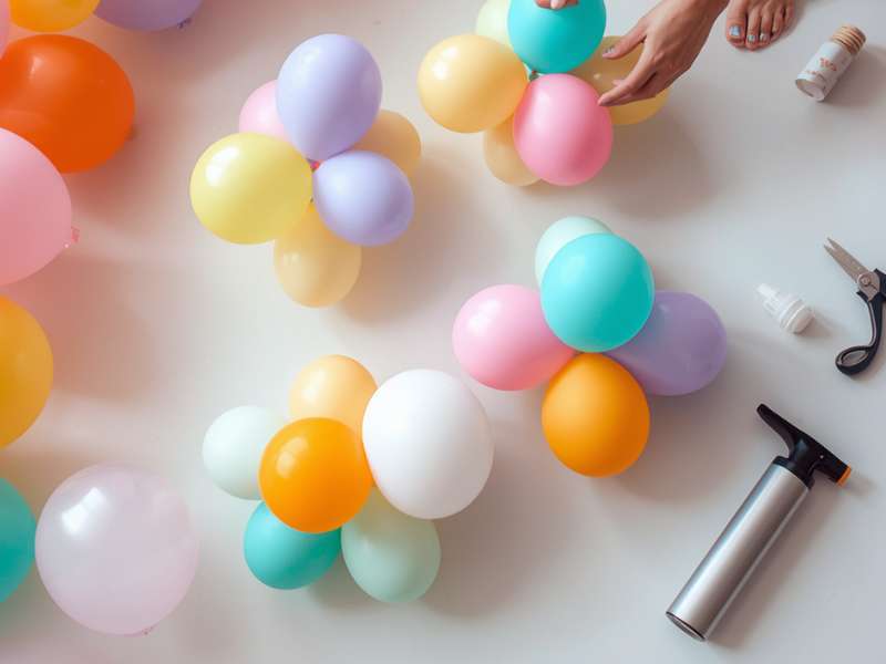 Build Your Balloon Clusters