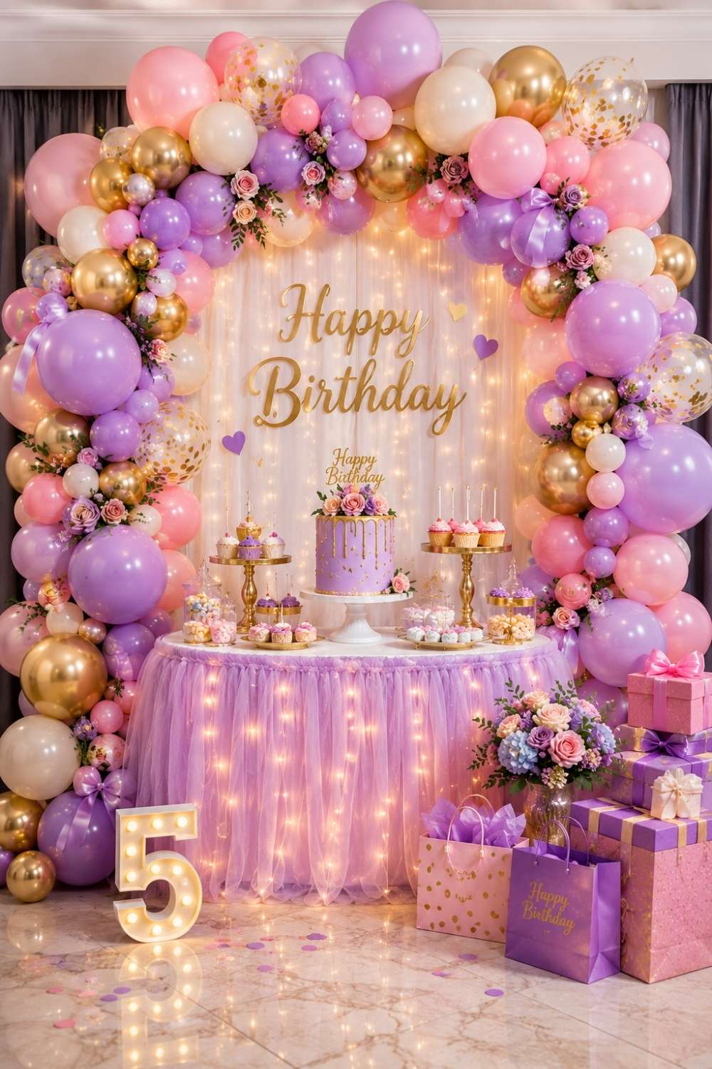 DIY Balloon Garland