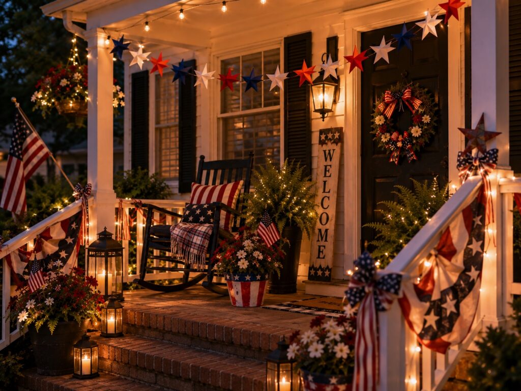 Decorate Porch Railings and Empty Spaces