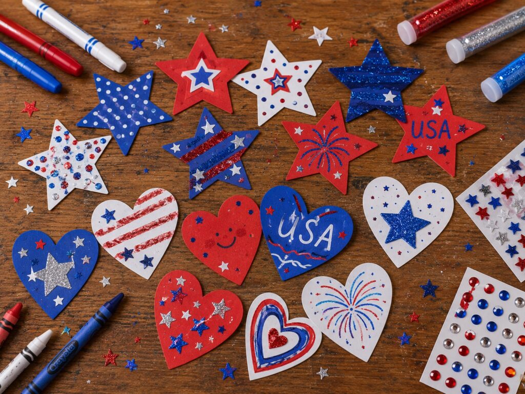 Cute DIY 4th of July Decorations With Your Kids