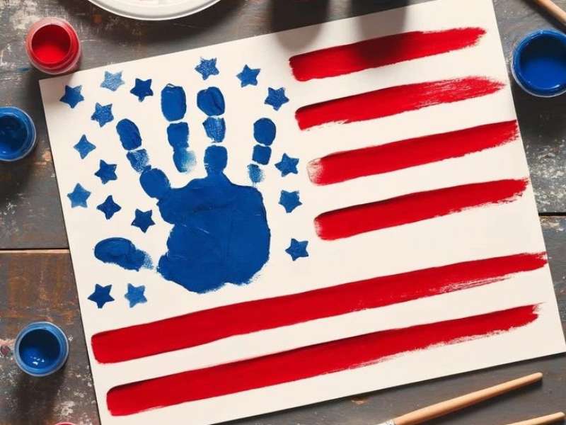 Easy Dollar Tree 4th of July Crafts Kids Can Help Make (1)