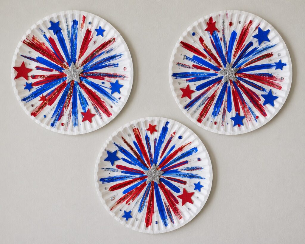 Paper fireworks