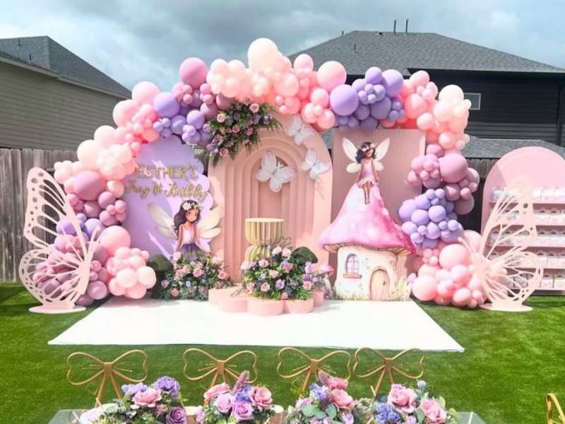 Fairy garden Birthday Party Theme