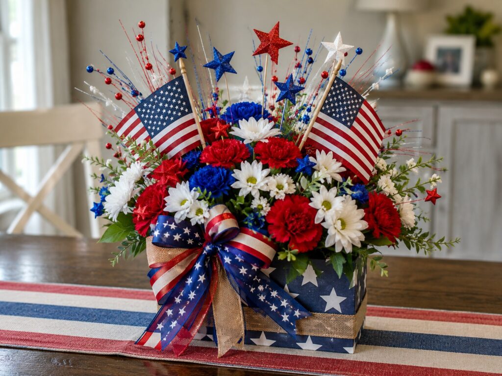 Festive Patriotic Centrepiece