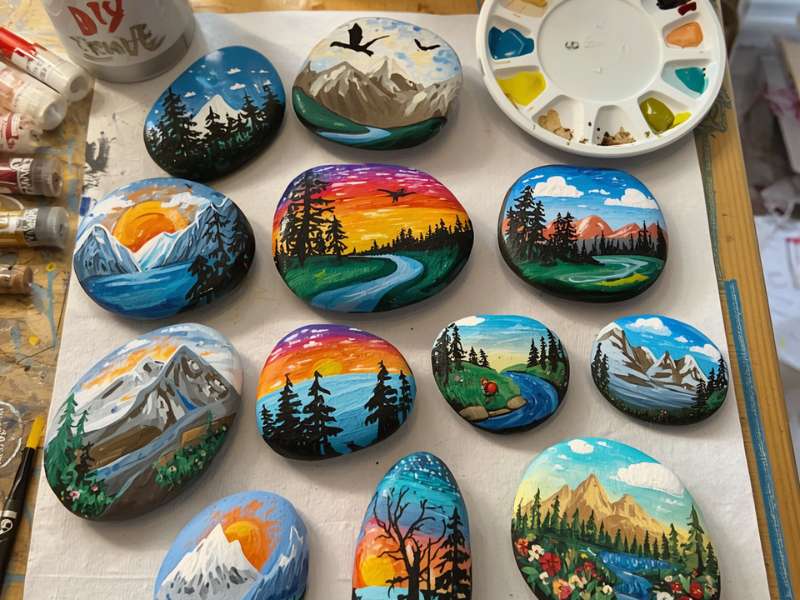 Fishing Theme Rock