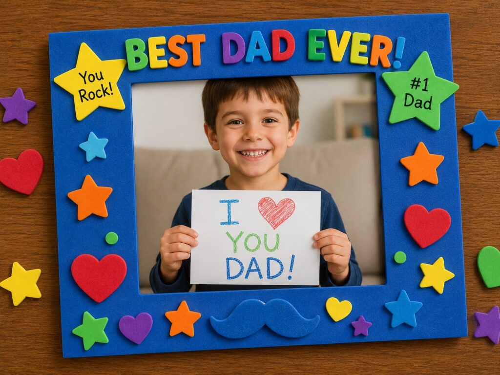 Foam Sticker Picture Frame