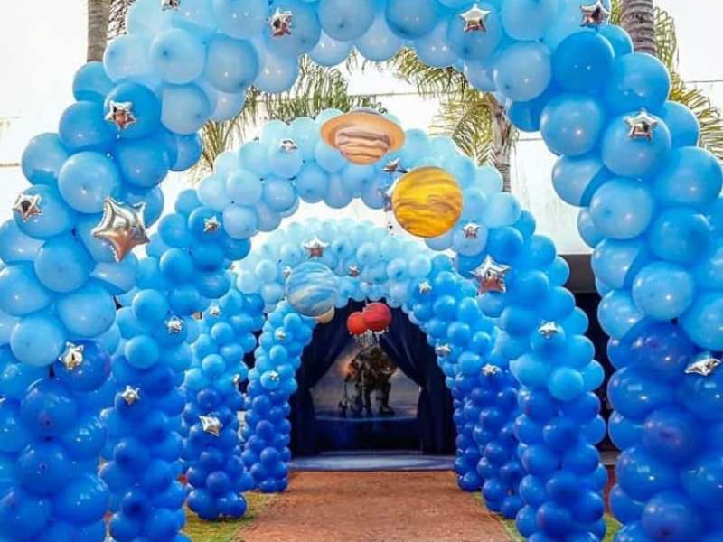 Space themed balloon 