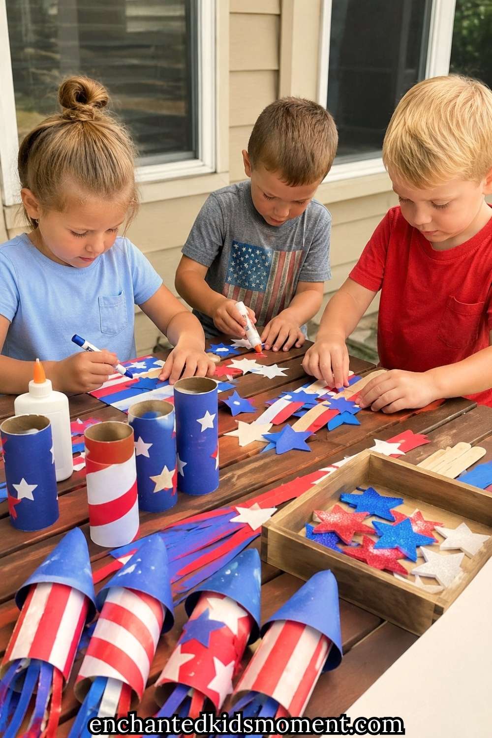 How to Make Cute DIY 4th of July Decorations With Your Kids