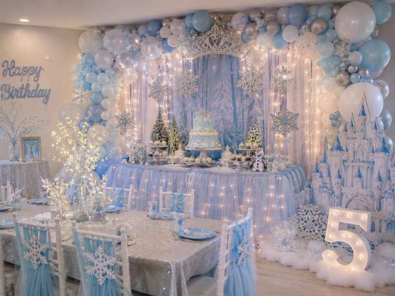 Ice princess theme