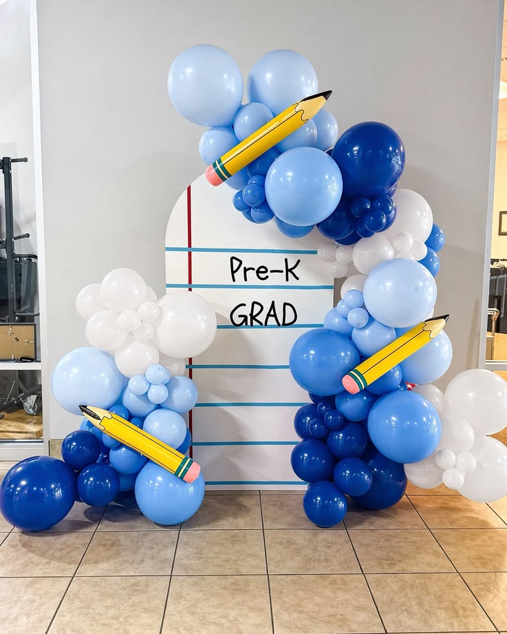 Kindergarten graduation décor