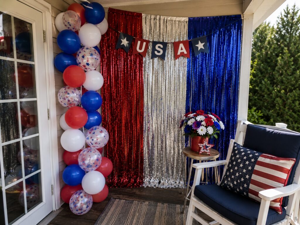 Patriotic Photo Booth Corner