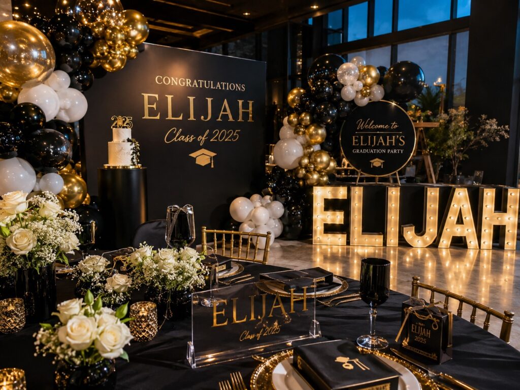 Personalize Everything With Your Graduate's Name
