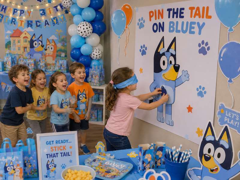 Pin the Tail on Bluey
