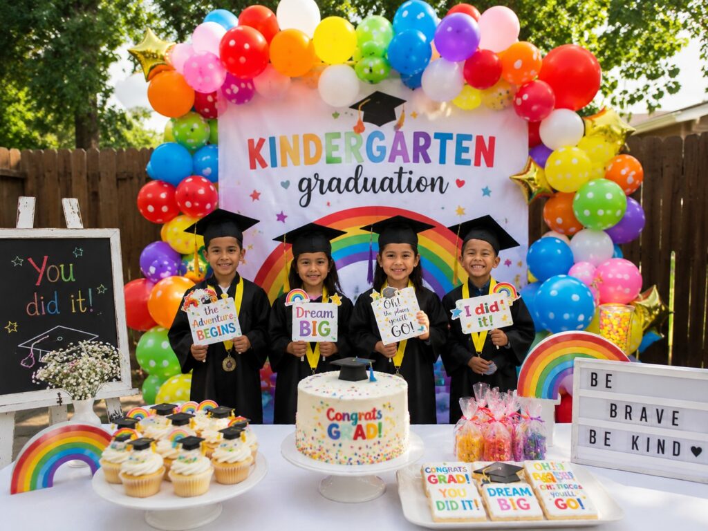 Rainbow Bright Graduation Theme