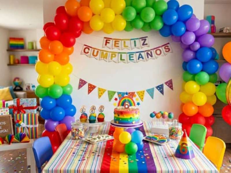 Rainbow Party Theme