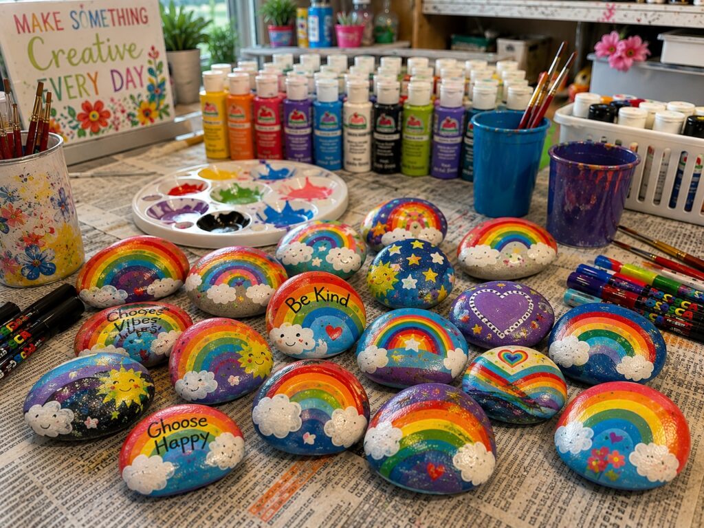 Rainbow rocks