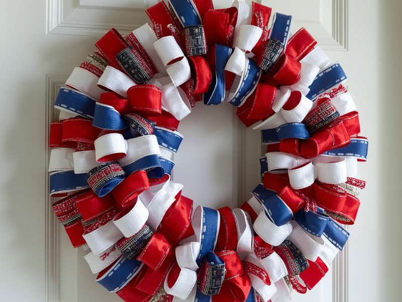 Ribbon 4th of july craft (1)