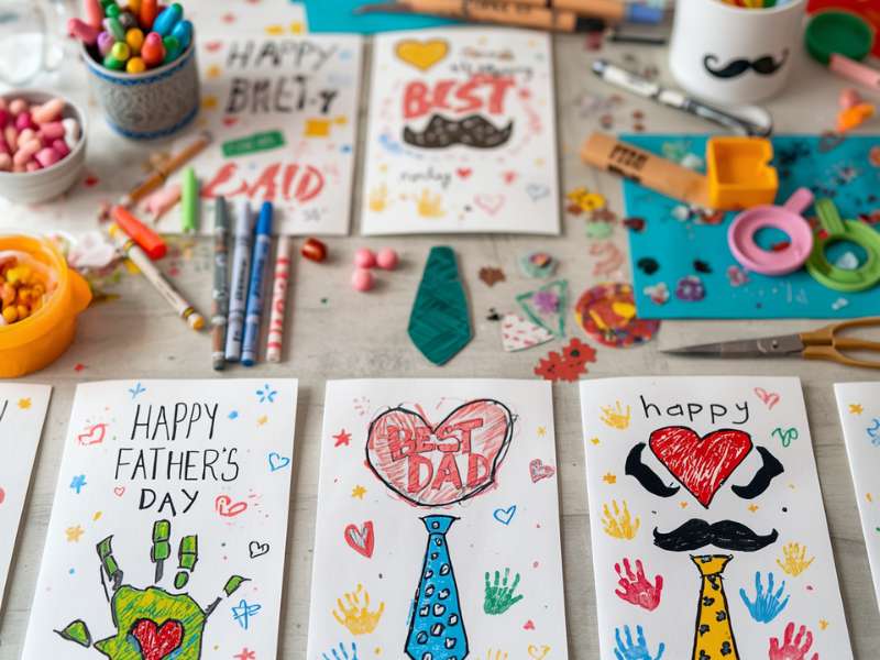 Simple Father’s Day Cards Kids Can Make in 10 Minutes (2)