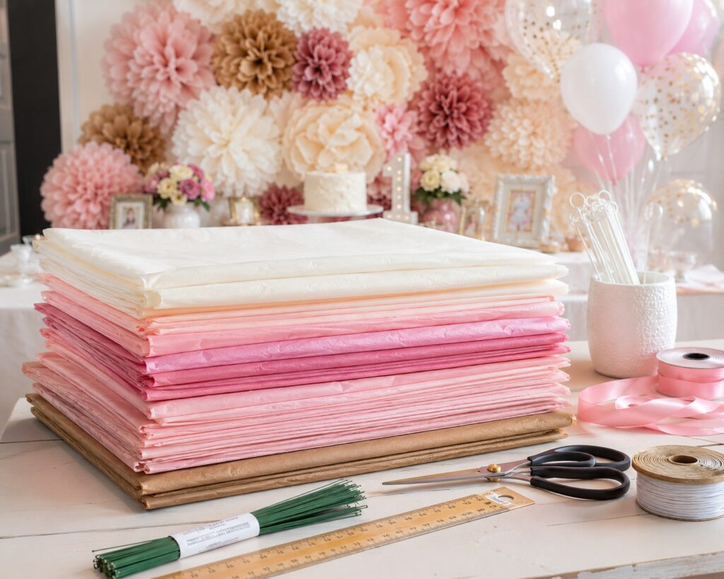 Stack Your Tissue Paper Sheets