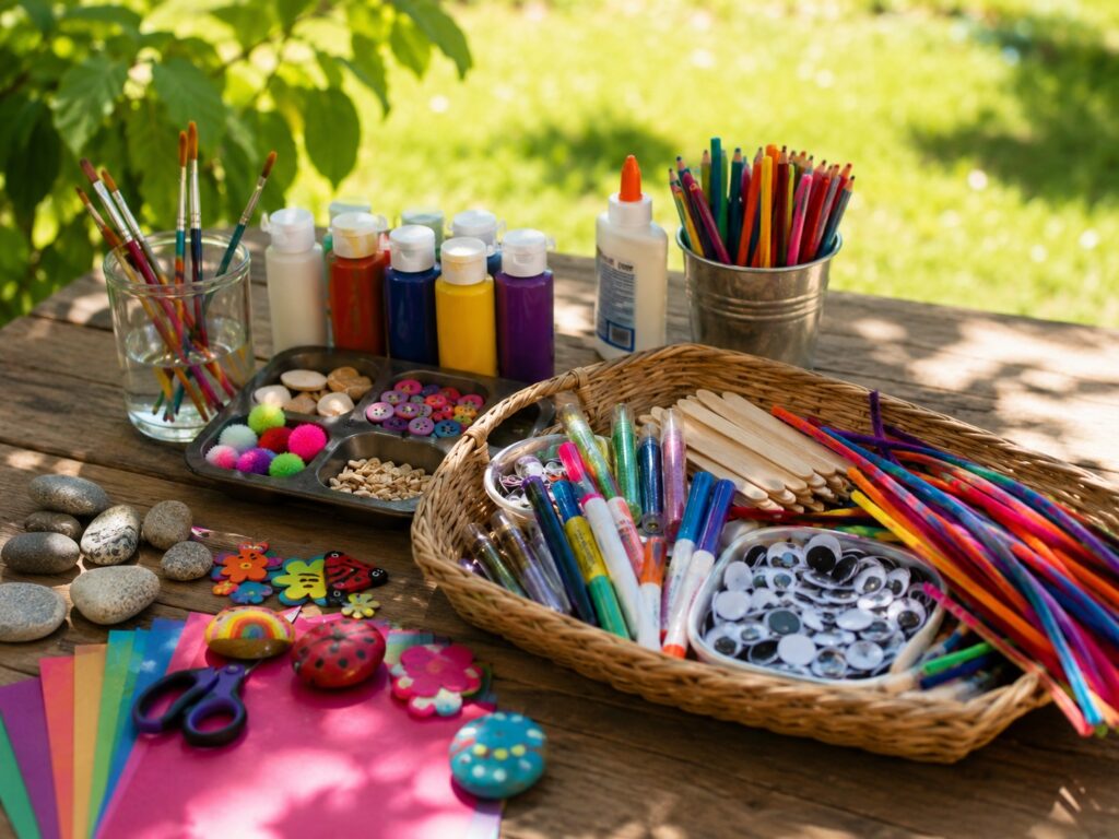 Easy Summer Crafts Kids Can Make in 10 Minutes