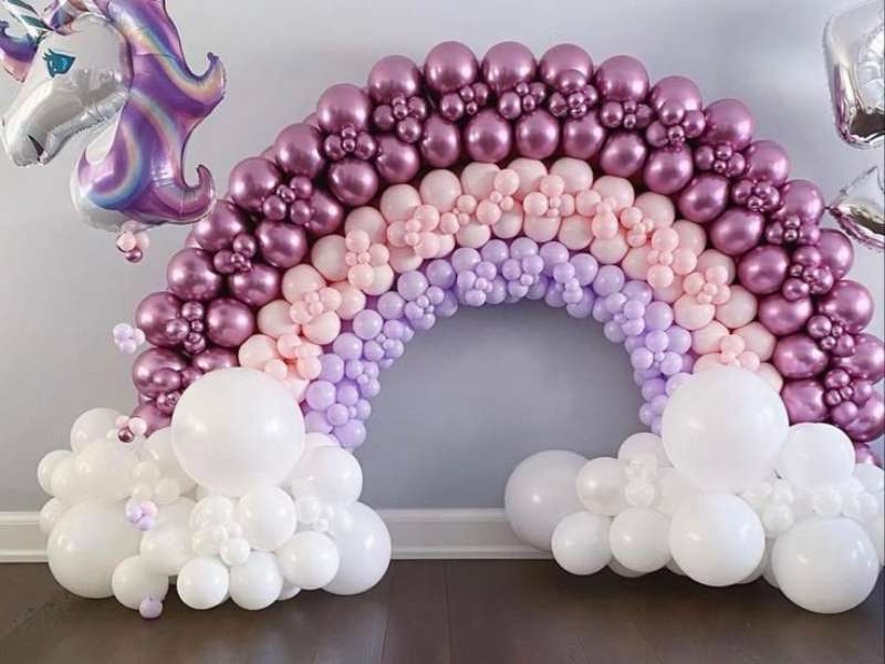 Unicorn Balloon Clouds