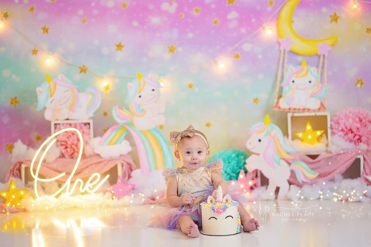 Plan a Unicorn Cake Smash for 1st Birthdays