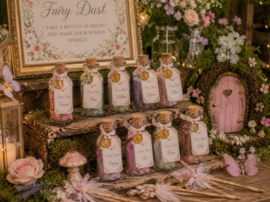 personalized fairy dust bottle