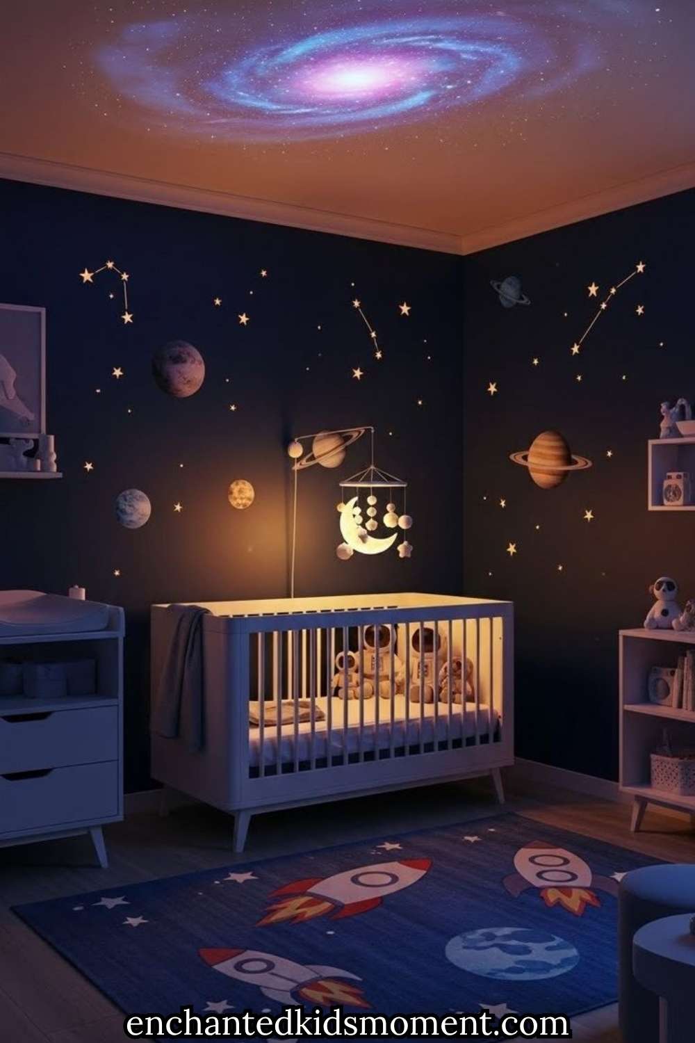 17 Space Nursery Designs for Little Future Astronauts