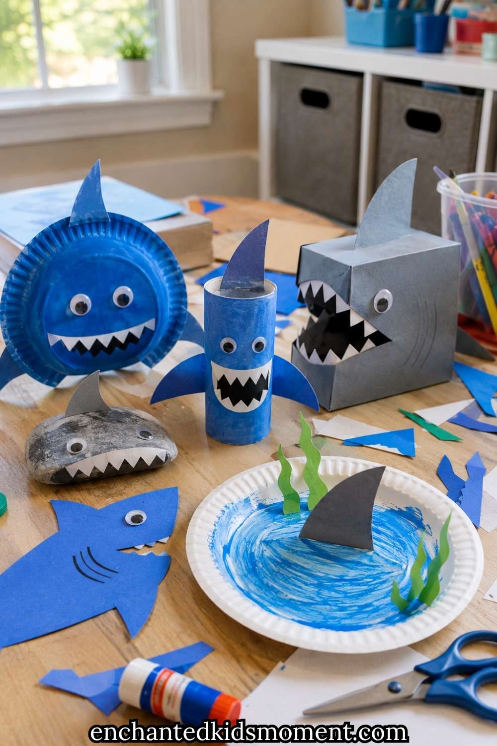 Handprint Shark Craft