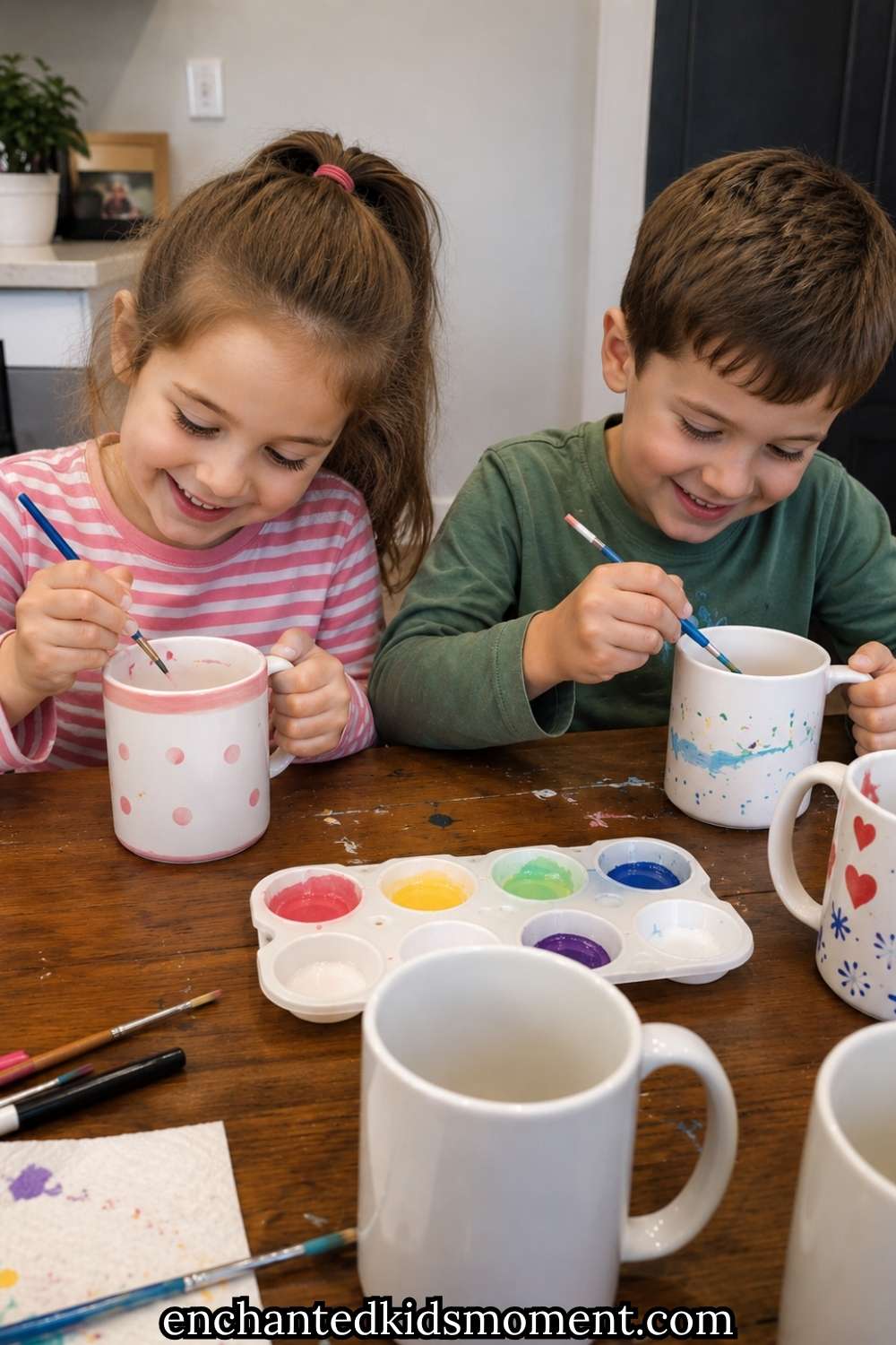 23 Adorable Ceramic Mug Painting Ideas for Kids That Make the Sweetest Keepsakes