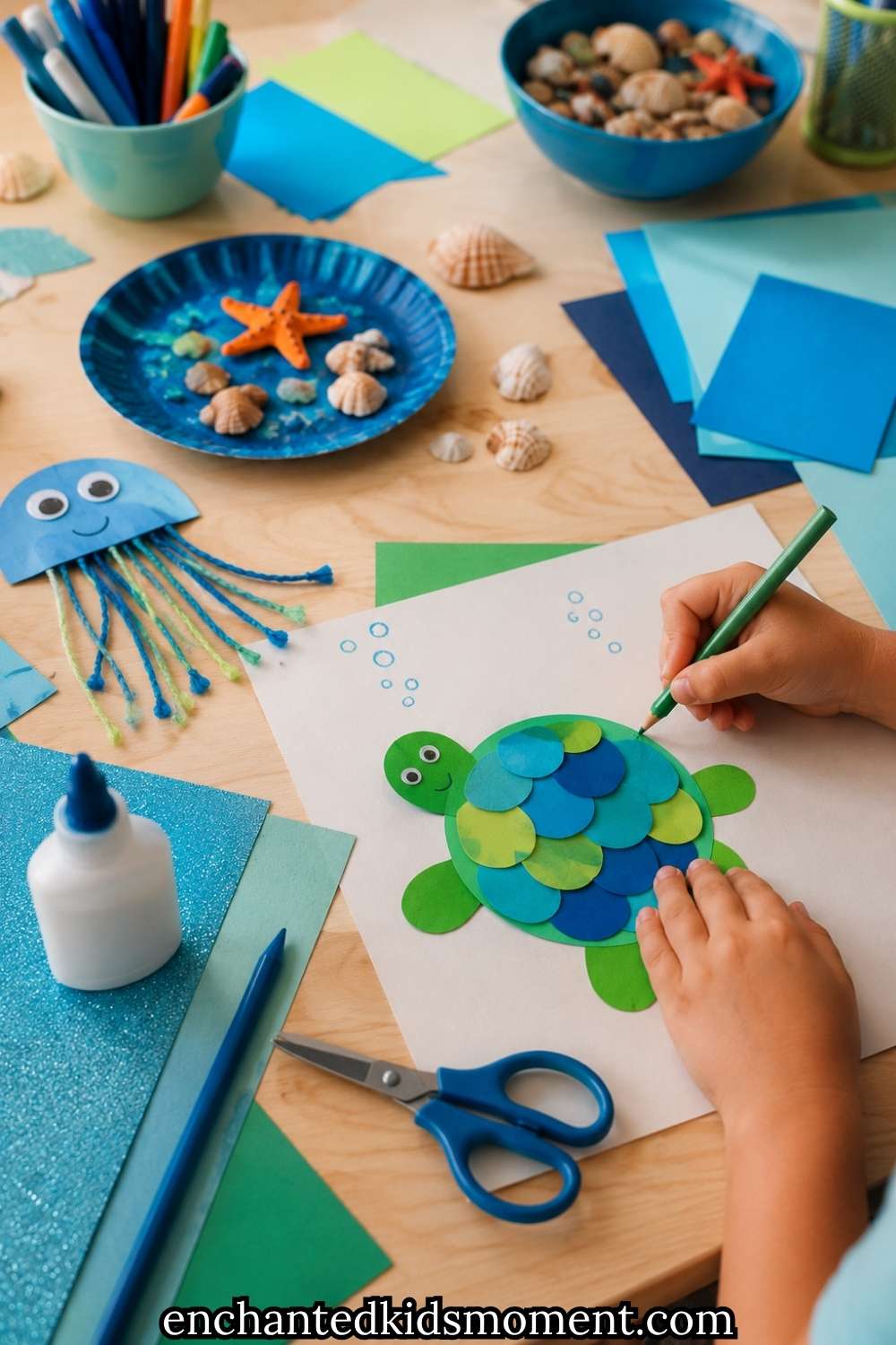 25 Magical Ocean Crafts for Kids That Make Summer Learning Fun