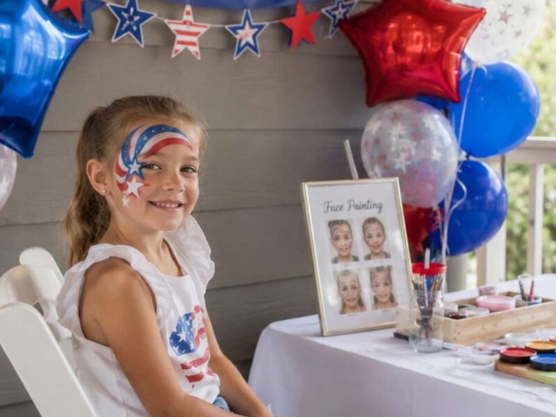Adorable 4th of July Face Painting Ideas for Kids That Look Amazing in Photos