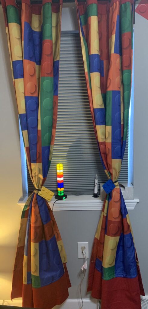 Add LEGO-Inspired Curtains