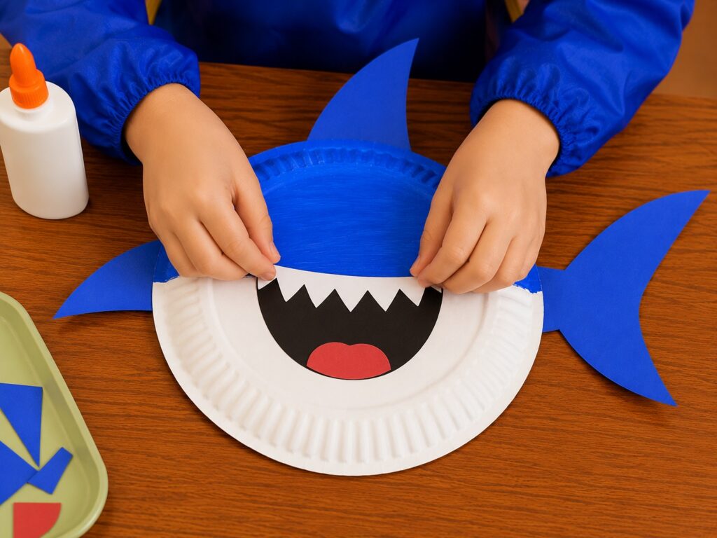 Step 6: Add the Shark Mouth
