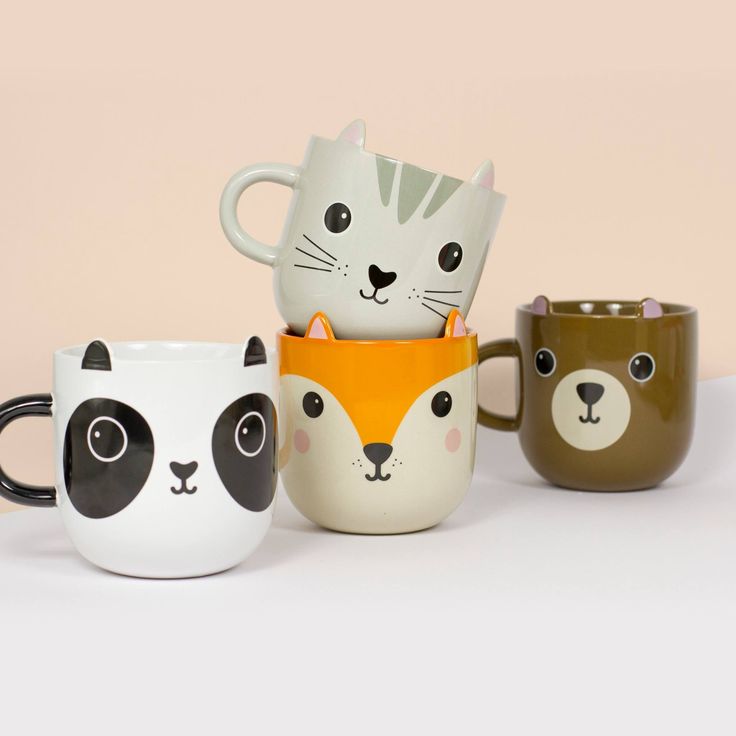 Animal Face Mug
