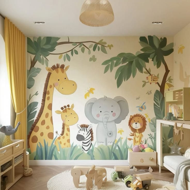 Animal-Themed Nursery