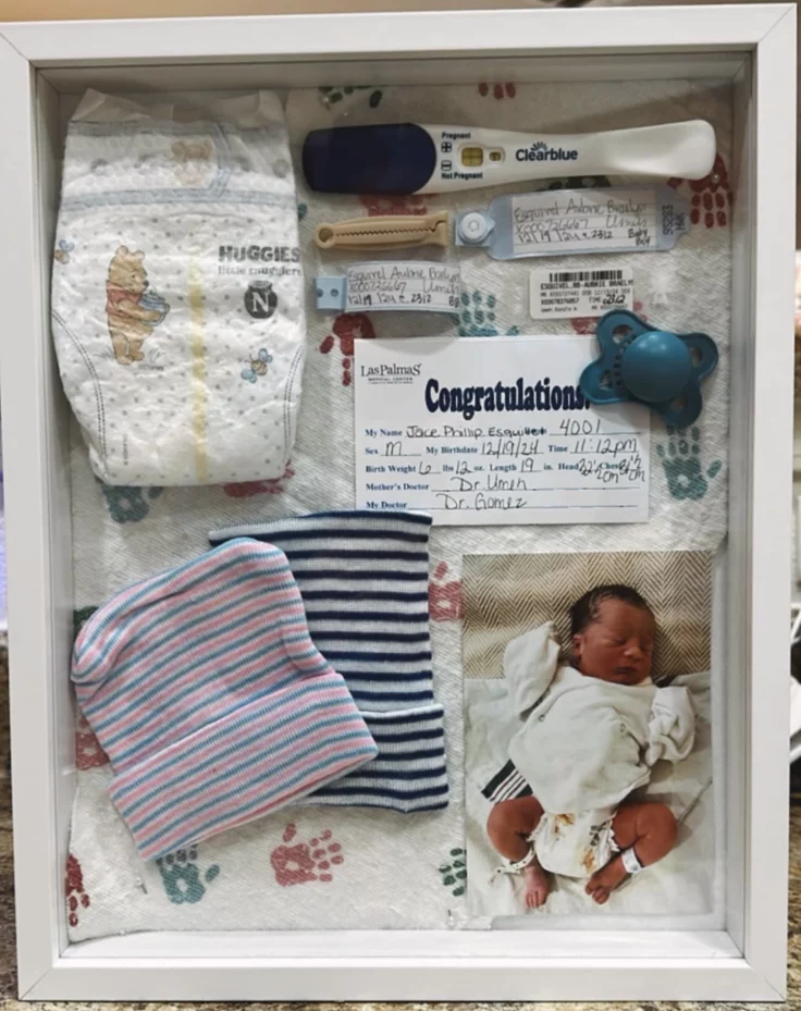 Baby Shadow Box