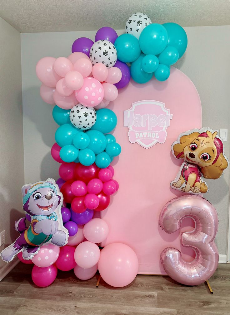 Balloon Banner Combination