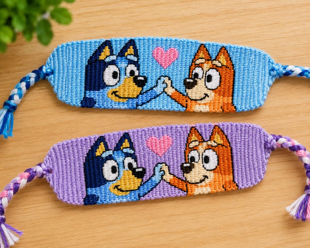 Bluey Friendship Bracelet