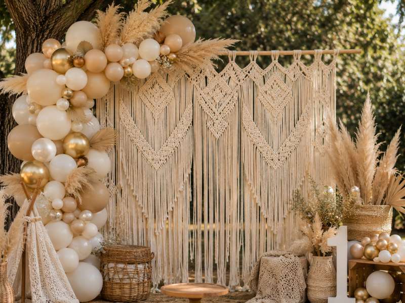 Boho Macramé Wall Hanging
