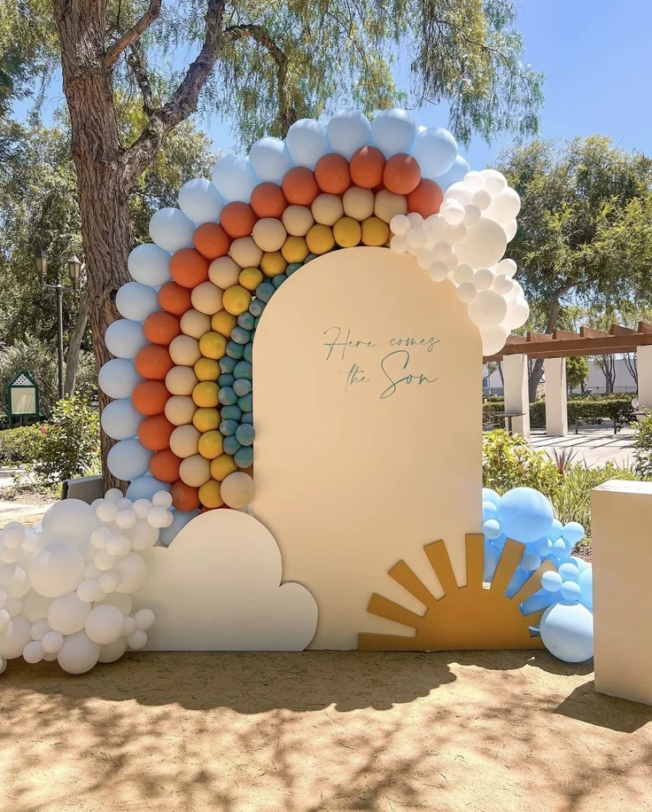 Boho Rainbow Backdrop
