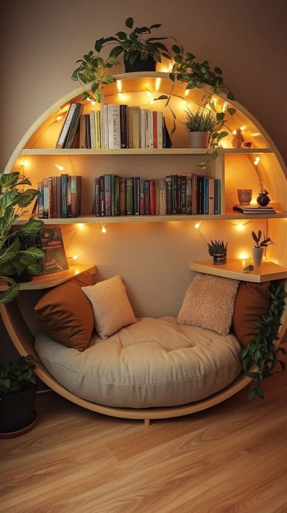 Bookshelf Reading Nook