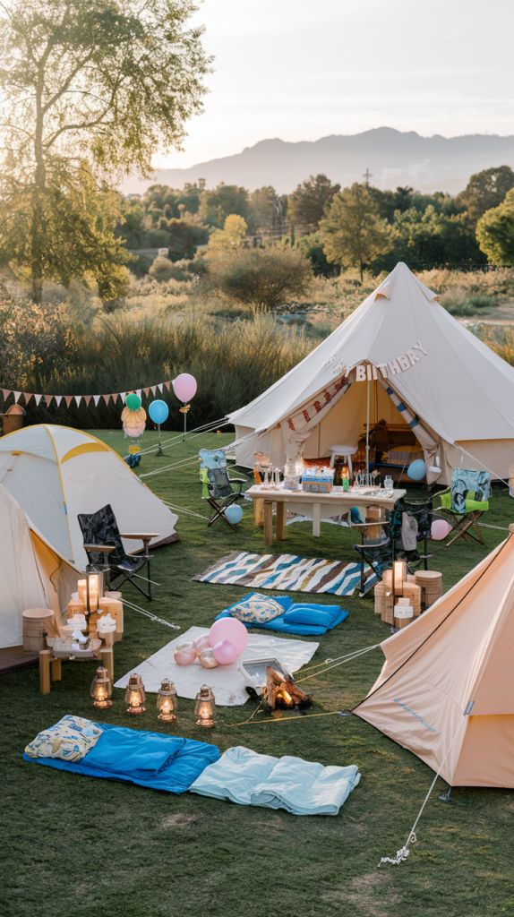 Camping Adventure Party