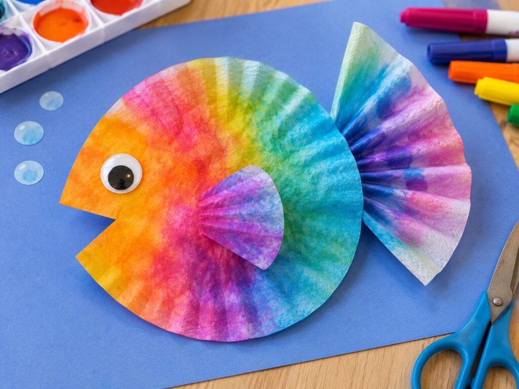 Coffee Filter Fish