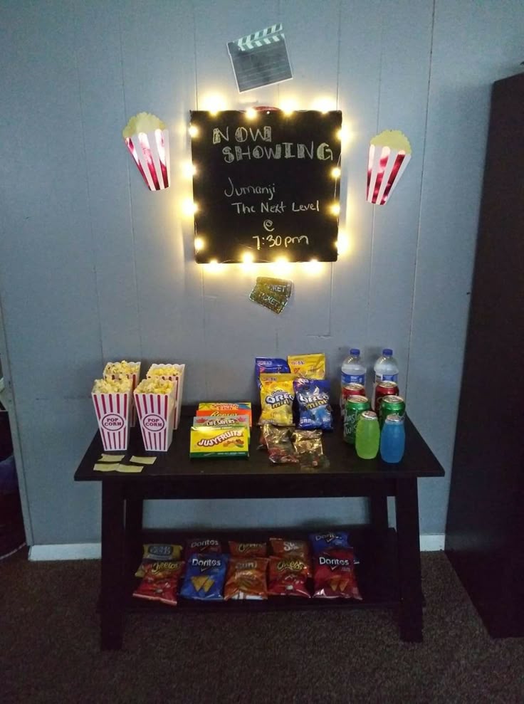 Create a Popcorn Bar
