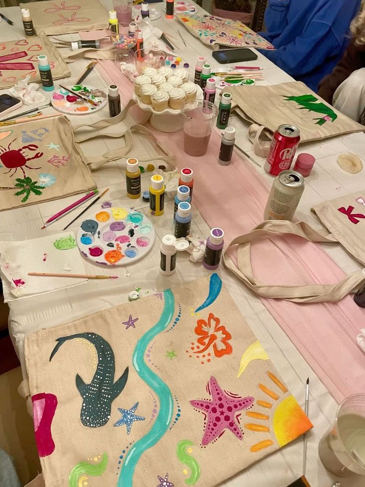 Create a Tropical Craft Station